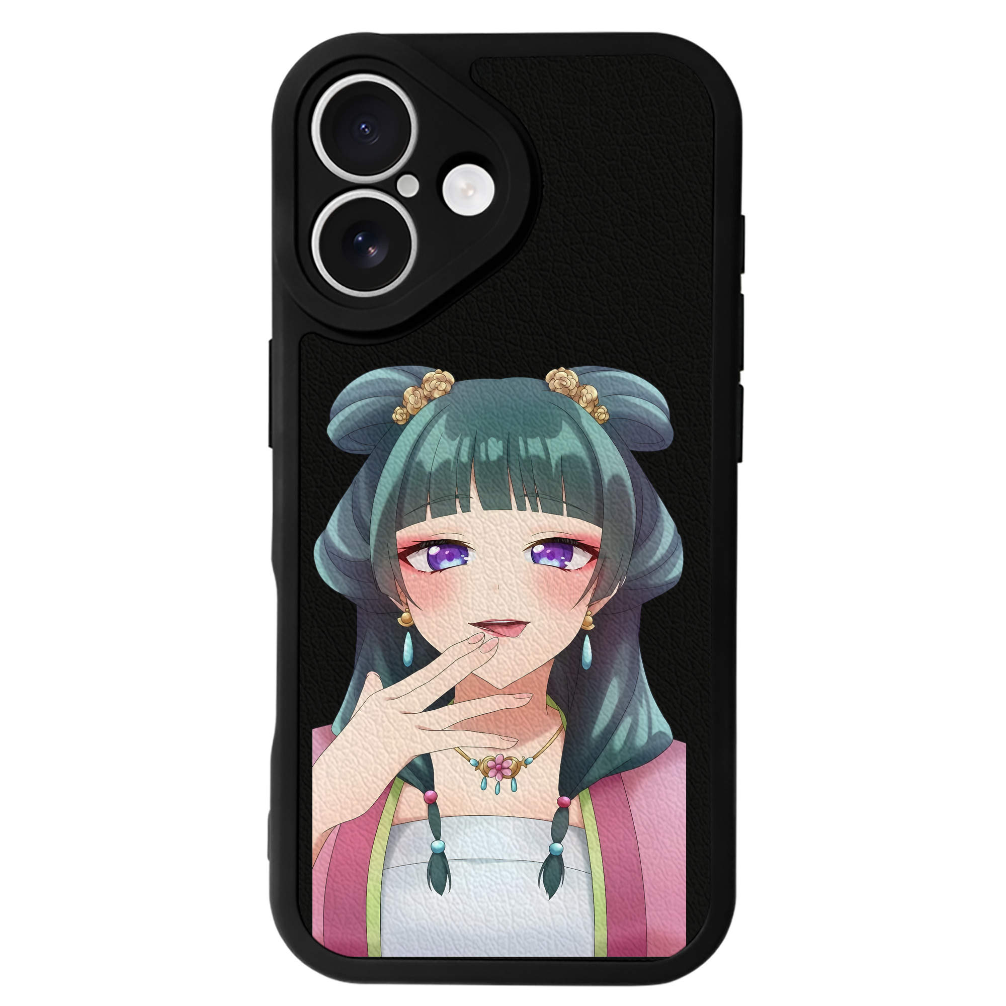 薬屋のひとりごと The Apothecary Diaries 【iPhone 16シリーズ対応】シリコンスマホケース（レザー調） 材質：シリコン